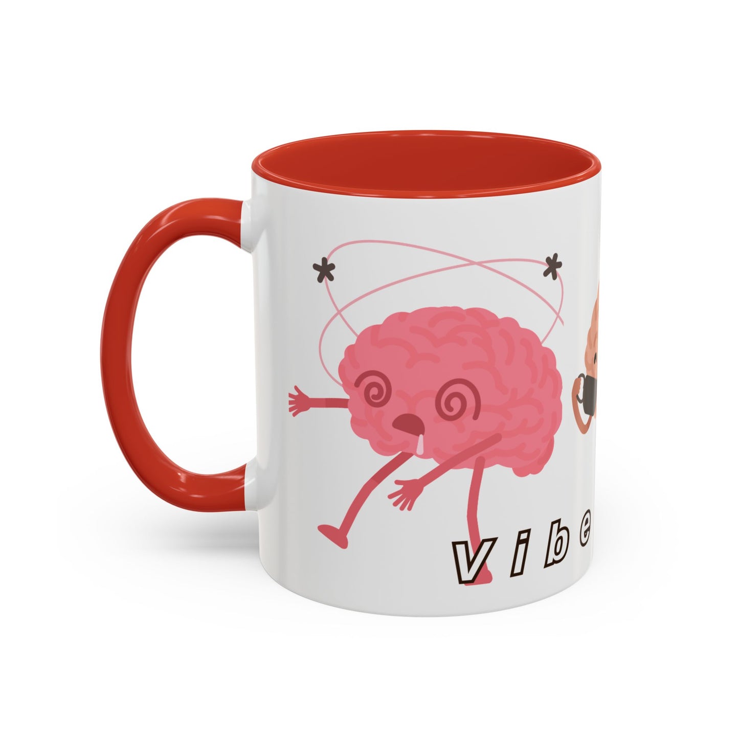 Vibe Check Mug, Trendy Coffee Cup, Funny Gift, Unique Designer Ceramic Mug, Office Humor, Cool Morning Coffee, Perfect for Home or Work