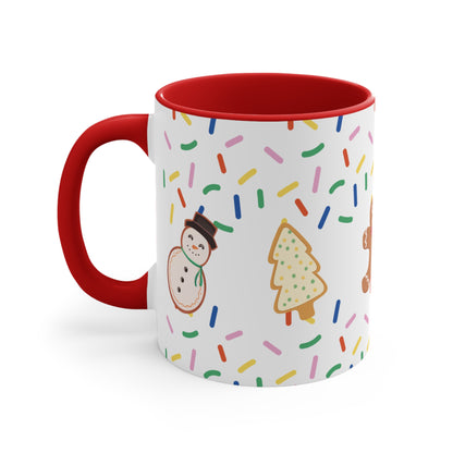 Mug Adorable Cookie-Themed Holiday Mug for Coffee, Hot Chocolate, and Tea, Ideal Gift for Him, Her, Kids, Coworker, Great for Office or Home Use