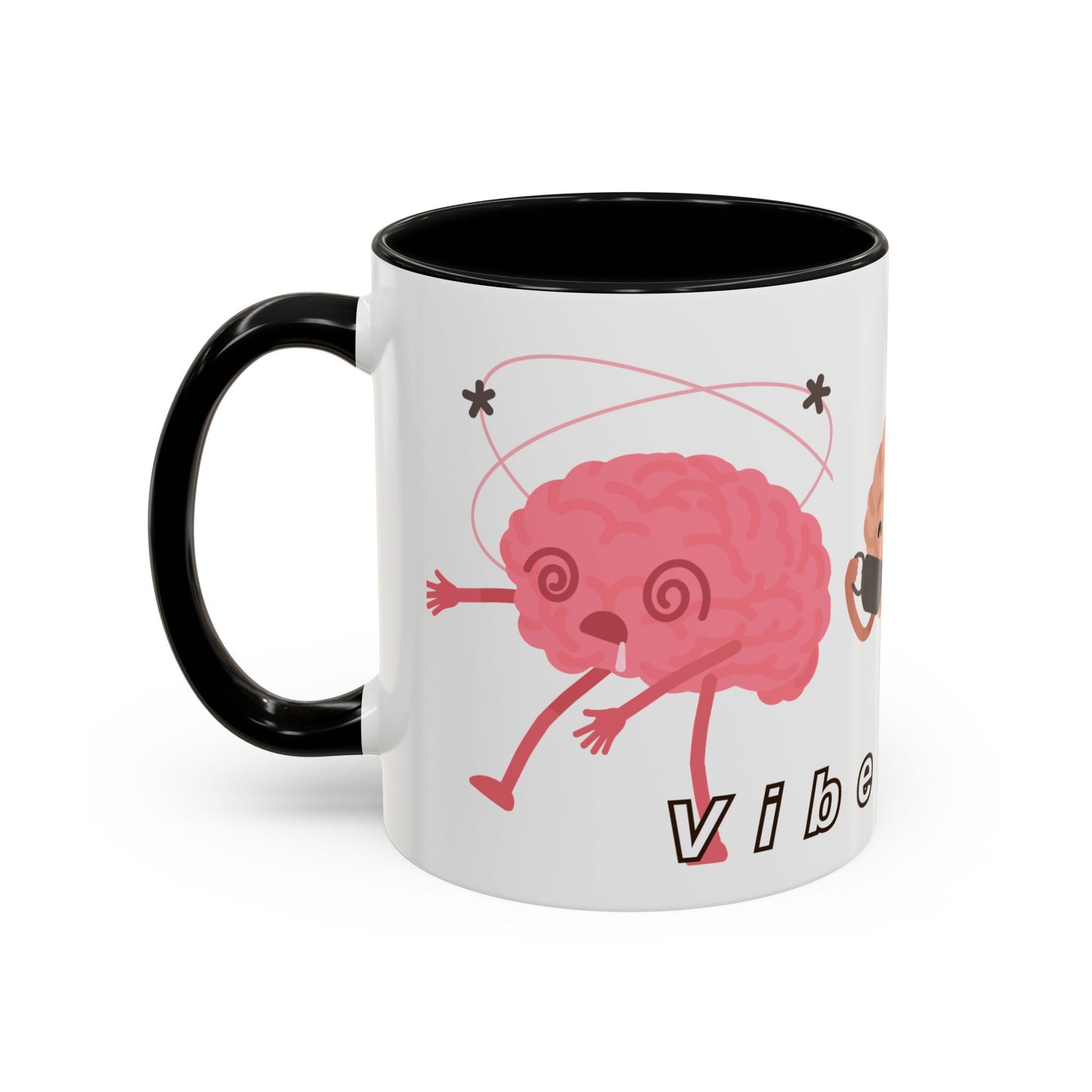 Vibe Check Mug, Trendy Coffee Cup, Funny Gift, Unique Designer Ceramic Mug, Office Humor, Cool Morning Coffee, Perfect for Home or Work