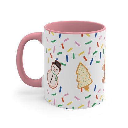 Mug Adorable Cookie-Themed Holiday Mug for Coffee, Hot Chocolate, and Tea, Ideal Gift for Him, Her, Kids, Coworker, Great for Office or Home Use